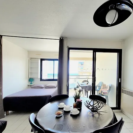 - Alcove 4 Pers - Terrasse - Parking Prive - Fr-1-794-138 * Canet-en-Roussillon