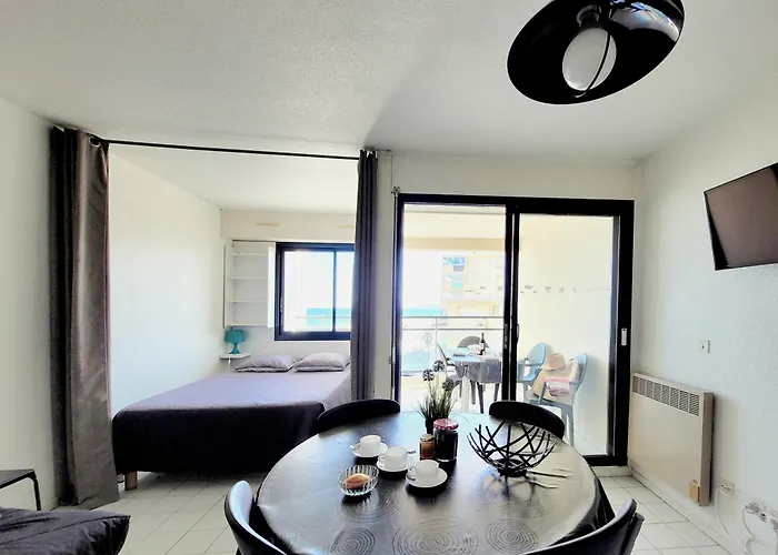 - Alcove 4 Pers - Terrasse - Parking Prive - Fr-1-794-138 * Canet-en-Roussillon