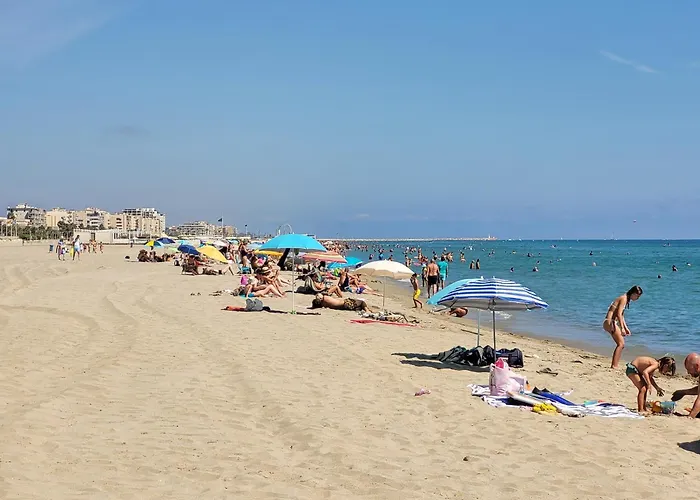 - Alcove 4 Pers - Terrasse - Parking Prive - Fr-1-794-138 * Canet-en-Roussillon
